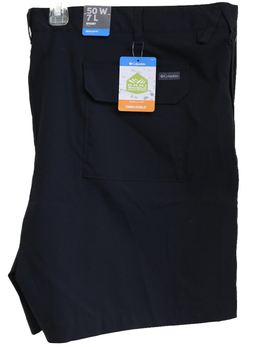 NWT! Columbia Tech Trail Utility Shorts Men's Black Stretch Big Tall Hiking